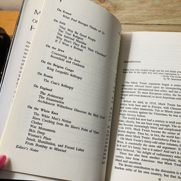 MARK TWAIN On The Damned Human Race & Essays and Sketches Lot of 2 HARDCOVER - Picture 9 of 10